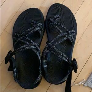 Chaco sandals, worn but good condition.